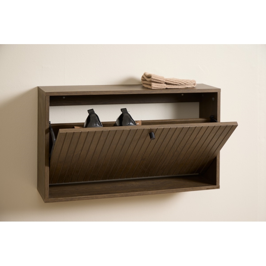 OLIVIA oak shoe cabinet