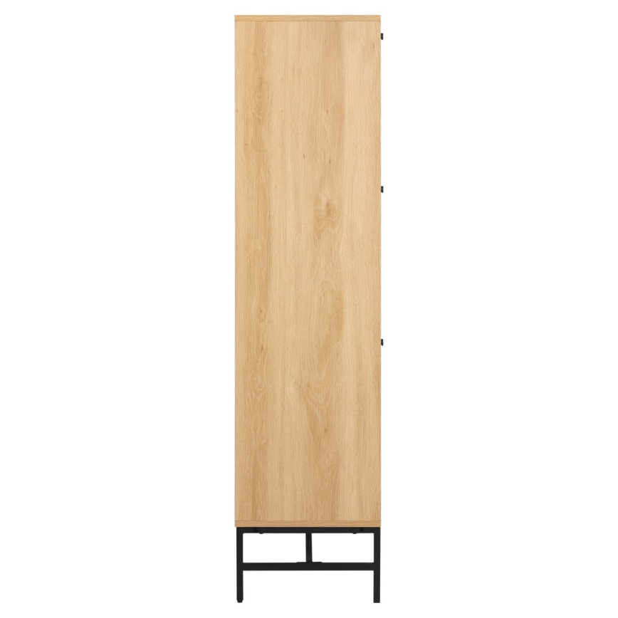 OLIVIA Shoe Cabinet 99x140x35 cm, Oak
