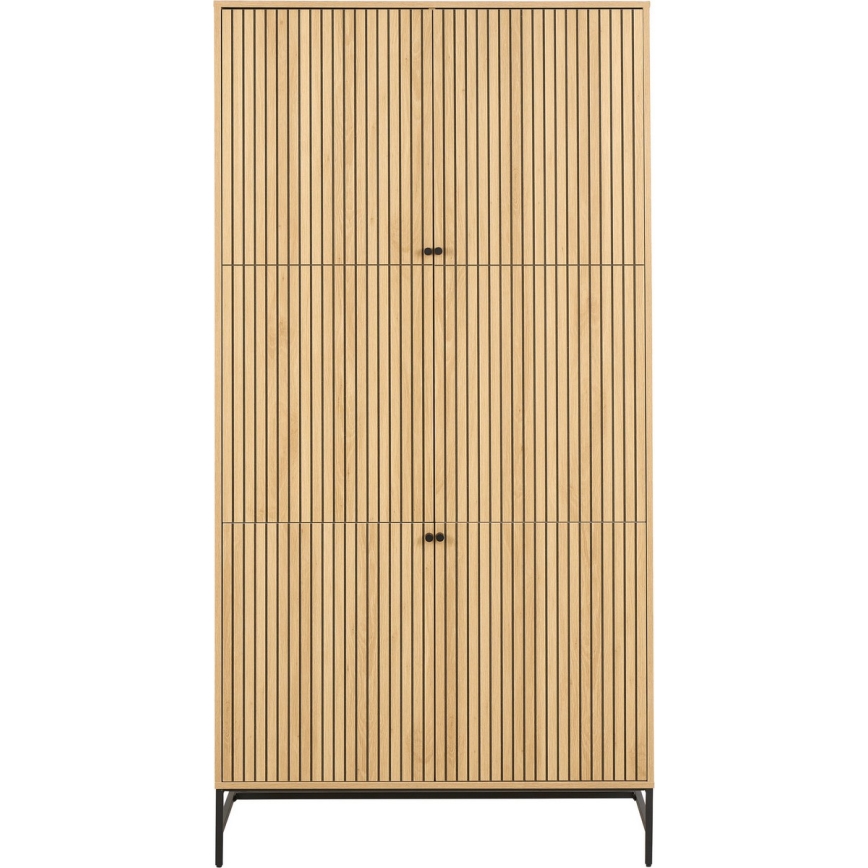 OLIVIA Wardrobe 99x200 cm Oak