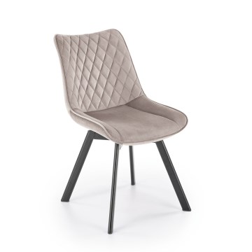 OMBRA Swivel Dining Chair, 1 pc, Beige