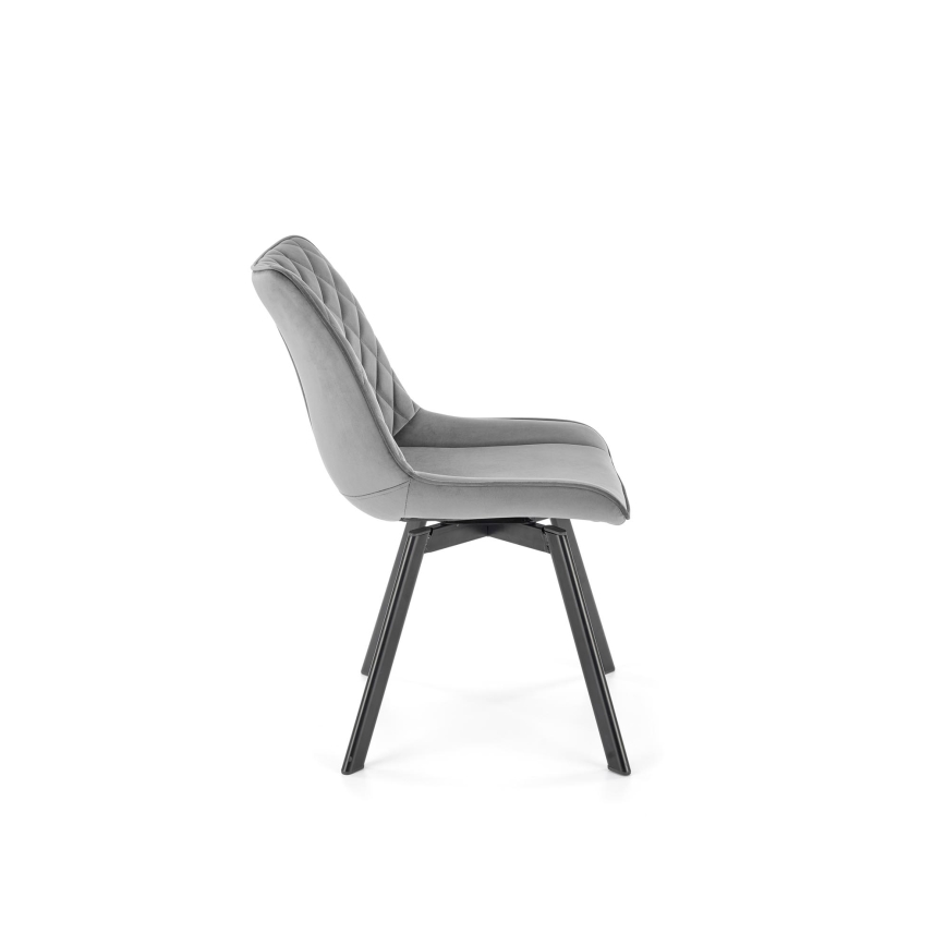 OMBRA Swivel Dining Chair, 1 pc, Grey