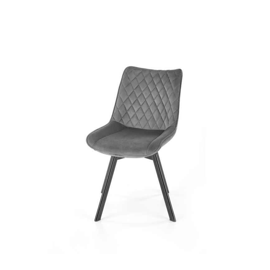OMBRA Swivel Dining Chair, 1 pc, Grey