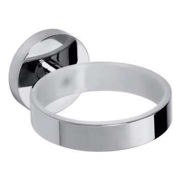 OMEGA Hairdryer Holder, 8 x 5.5 cm, Silver