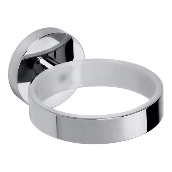 OMEGA Hairdryer Holder, 8 x 5.5 cm, Silver