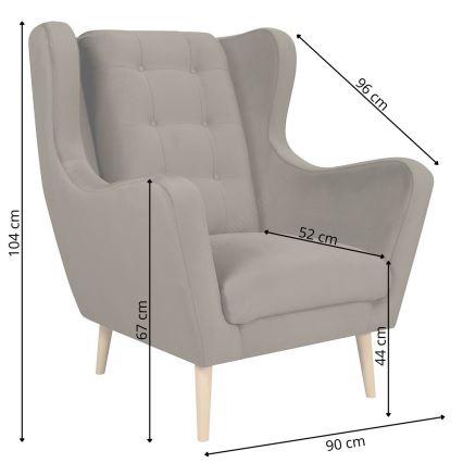 OMI XXL Armchair Blue
