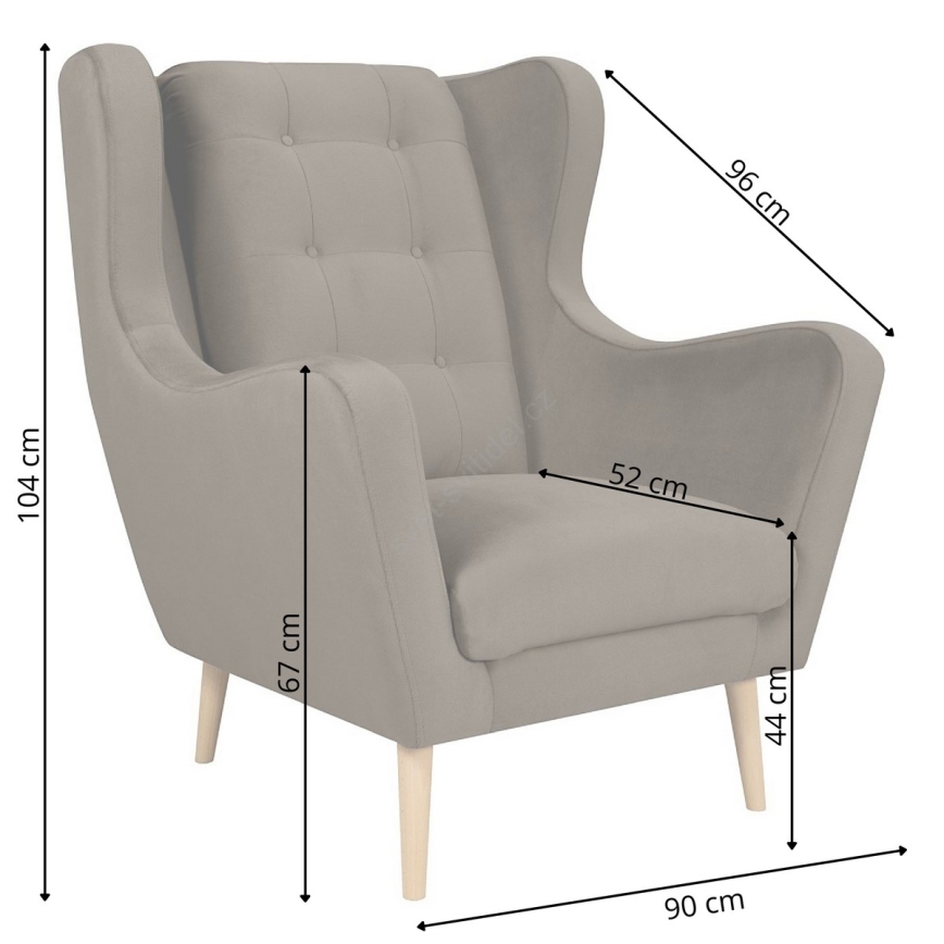 OMI XXL Armchair Blue