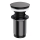 OMNIRES A706AT - Basin waste CLICK-CLACK d. 6,6 cm brushed anthracite