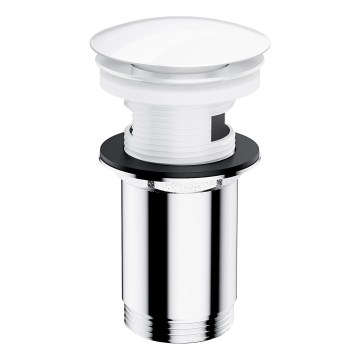 OMNIRES A706BP - Basin waste CLICK-CLACK d. 6,6 cm shiny white
