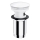 OMNIRES A706BP - Basin waste CLICK-CLACK d. 6,6 cm shiny white