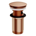 OMNIRES A706CPB - Basin waste CLICK-CLACK d. 6,6 cm brushed copper