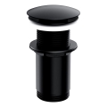 OMNIRES A716BL - Basin waste CLICK-CLACK d. 6,6 cm semi-matte black
