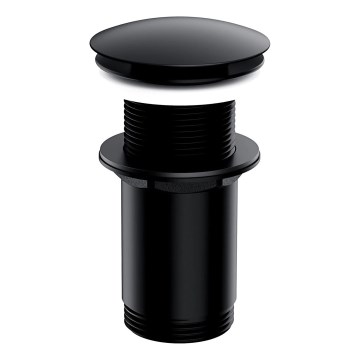 OMNIRES A716BL - Basin waste CLICK-CLACK d. 6,6 cm semi-matte black