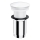 OMNIRES A716BP - Basin waste CLICK-CLACK d. 6,6 cm shiny white