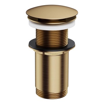 OMNIRES A716BR - Basin waste CLICK-CLACK d. 6,6 cm brushed antique bronze