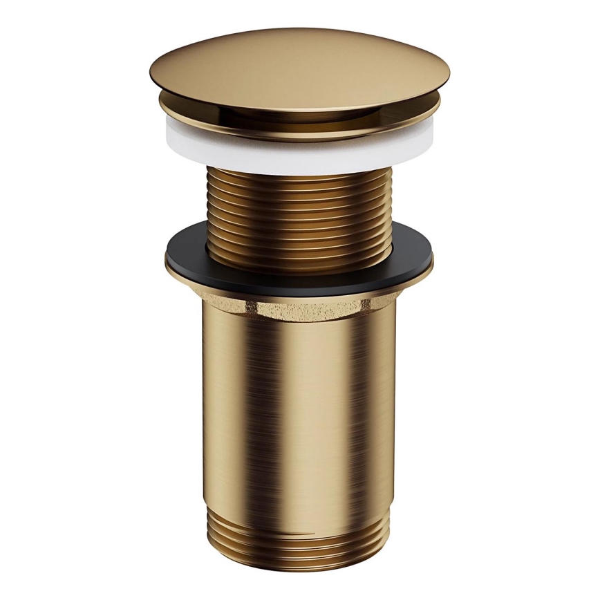 OMNIRES A716BR - Basin waste CLICK-CLACK d. 6,6 cm brushed antique bronze