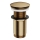 OMNIRES A716BR - Basin waste CLICK-CLACK d. 6,6 cm brushed antique bronze