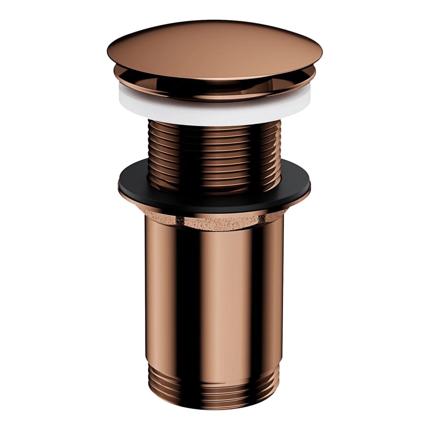 OMNIRES A716CP - Basin waste CLICK-CLACK d. 6,6 cm shiny copper
