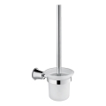OMNIRES AL53620CR - Wall-mounted toilet brush ART LINE shiny chrome