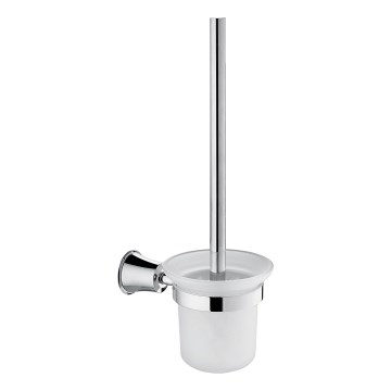 OMNIRES AL53620CR - Wall-mounted toilet brush ART LINE shiny chrome