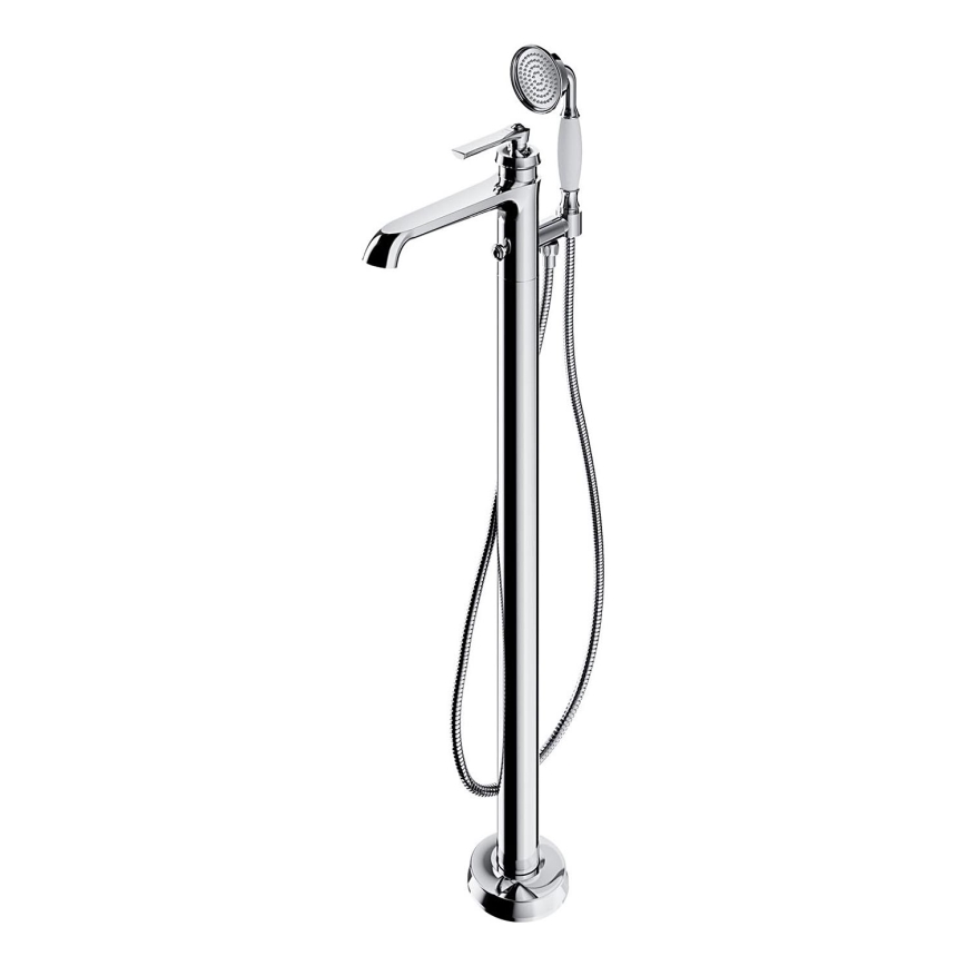 OMNIRES AM5233CR - Freestanding bath set with tap ARMANCE shiny chrome