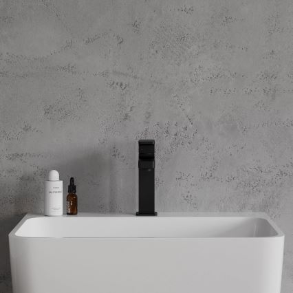 OMNIRES BA7810BL - BARETTI 17 cm Matte Black Basin Mixer