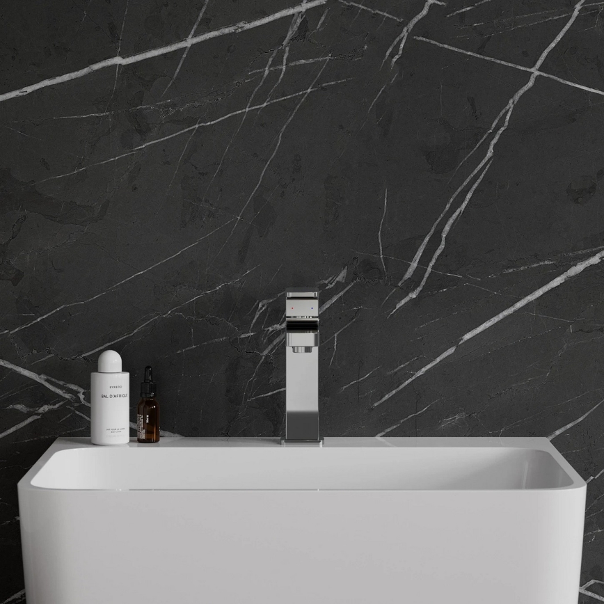 OMNIRES BA7810CR - BARETTI 17 cm Basin Mixer, Polished Chrome