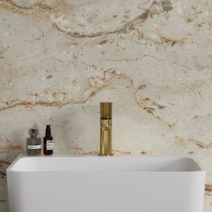OMNIRES CT8010GLB - Basin tap CONTOUR 16,6 cm ground gold