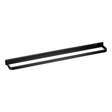 OMNIRES DA70216BL- Wall towel holder DARLING 61 cm semi-matte black