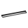 OMNIRES DA70216BL- Wall towel holder DARLING 61 cm semi-matte black