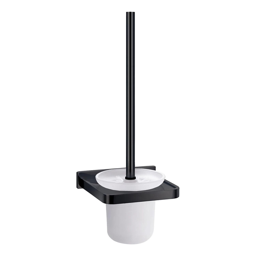 OMNIRES DA70620BL - Wall-mounted toilet brush DARLING semi-matte black