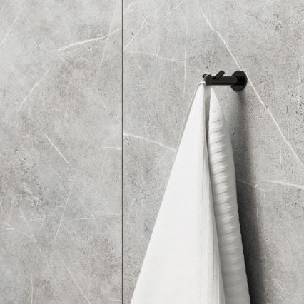 OMNIRES MP60120BL - Wall hook MODERN PROJECT matte black