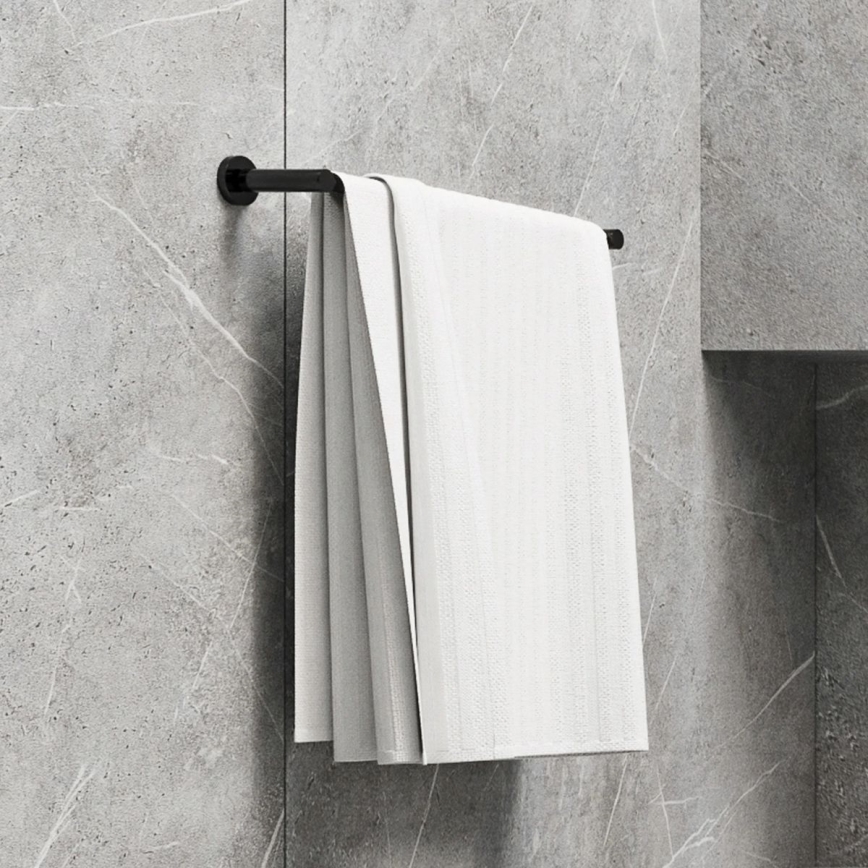 OMNIRES MP60214BL - Wall towel holder MODERN PROJECT 40 cm matte black