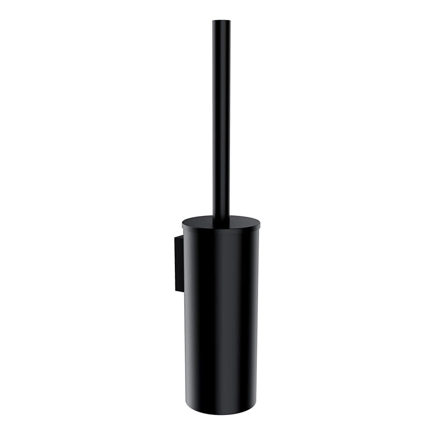 OMNIRES MP60621BL - Wall-mounted toilet brush MODERN PROJECT matte black