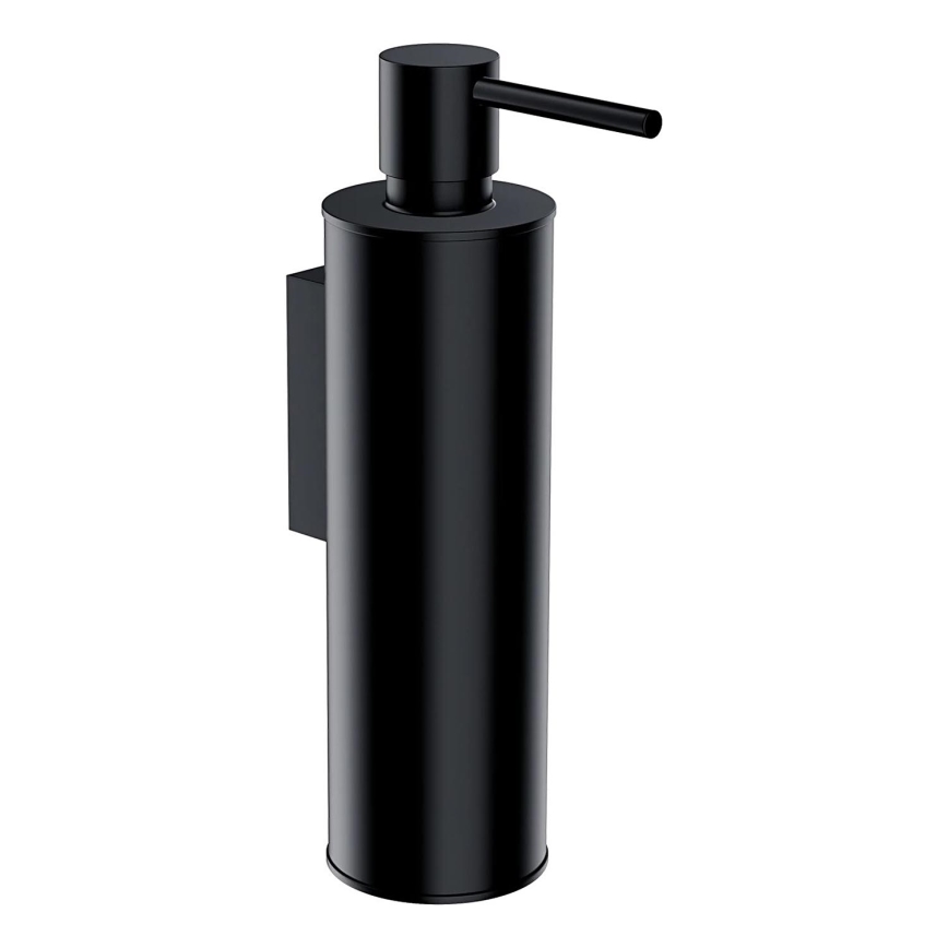 OMNIRES MP60721BL - Wall soap dispenser MODERN PROJECT 150 ml matte black