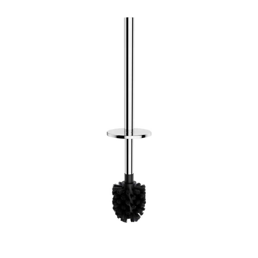 OMNIRES MP60810CR - Toilet paper and toilet brush holder MODERN PROJECT shiny chrome