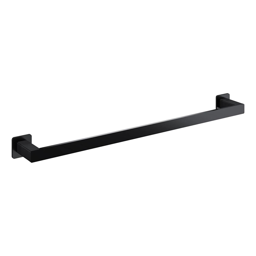 OMNIRES NL80216BL - Wall towel holder NELSON 62 cm matte black