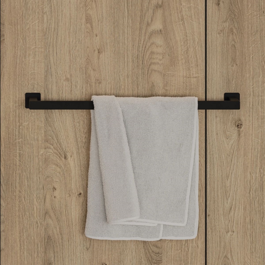 OMNIRES NL80216BL - Wall towel holder NELSON 62 cm matte black