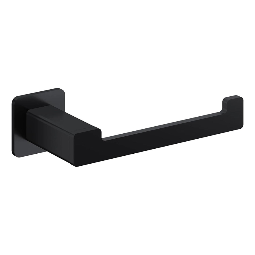 OMNIRES NL80510BL - Toilet paper holder NELSON matte black