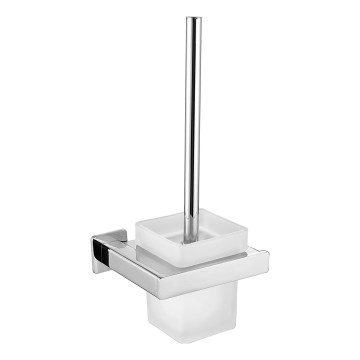 OMNIRES NL80620CR - Wall-mounted toilet brush NELSON shiny chrome
