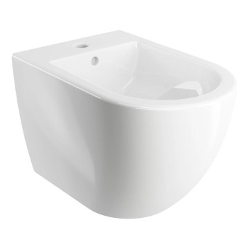 OMNIRES OTTAWACMBIBP - Wall-hung bidet OTTAWA ceramics/shiny white
