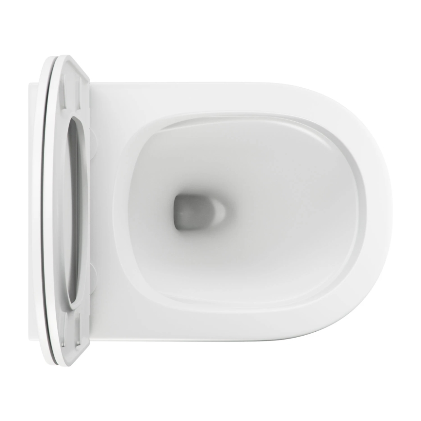 OMNIRES OTTAWAMWBM - Wall-hung toilet with toilet seat SoftClose OTTAWA ceramics/matte white