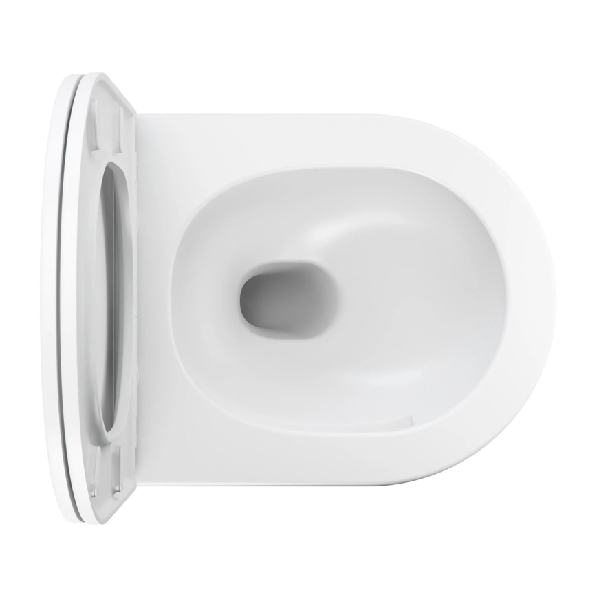 OMNIRES OTTAWASPXMWBM - Wall-hung toilet with toilet seat SoftClose OTTAWA ceramics/matte white