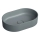 OMNIRES OVOUNAG - Countertop basin OVO 55x36 cm dolomite/matte ash grey