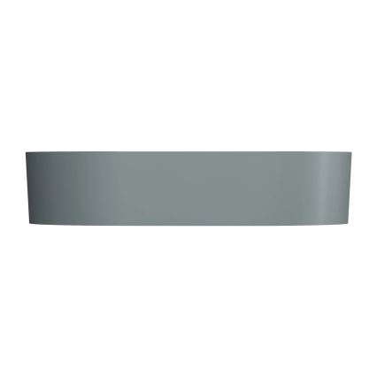 OMNIRES OVOUNAG - Countertop basin OVO 55x36 cm dolomite/matte ash grey