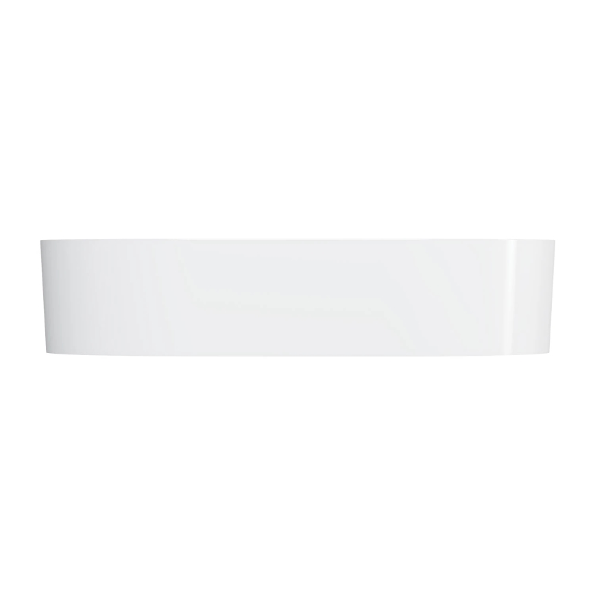 OMNIRES OVOUNBP - OVO countertop basin 55x36 cm dolomite/glossy white