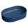 OMNIRES OVOUNMB - Countertop basin OVO 55x36 cm dolomite/matte midnight blue