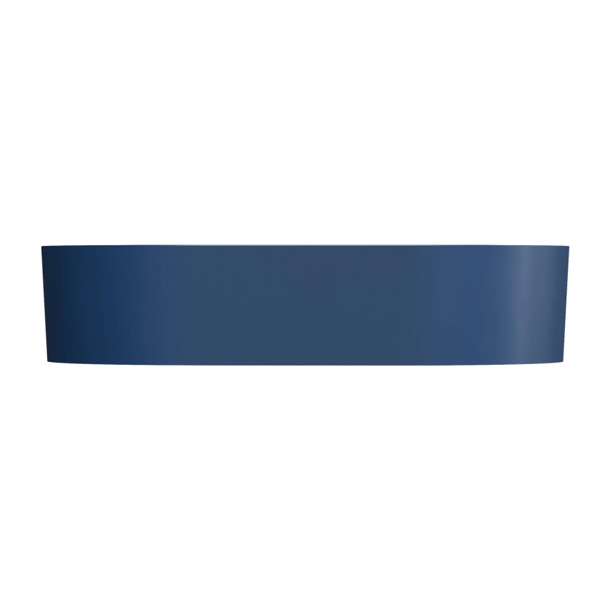 OMNIRES OVOUNMB - Countertop basin OVO 55x36 cm dolomite/matte midnight blue