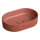 OMNIRES OVOUNTE - Countertop basin OVO 55x36 cm dolomite/matte terracotta