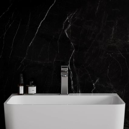 OMNIRES PM7410IN - PARMA 15 cm Basin Mixer, Brushed Nickel