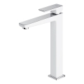 OMNIRES PM7412CRB - Basin tap PARMA 27,3 cm shiny chrome/white